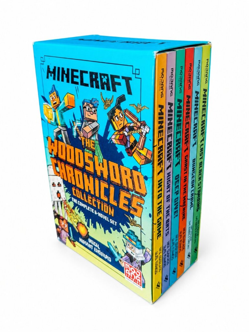 Minecraft The Woodsword Chronicles Collection Complete 6 Book Box Set Mojang